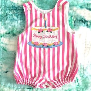 First Birthday romper